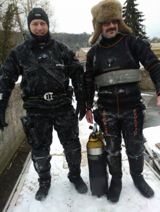  Buceo en pleno invierno 